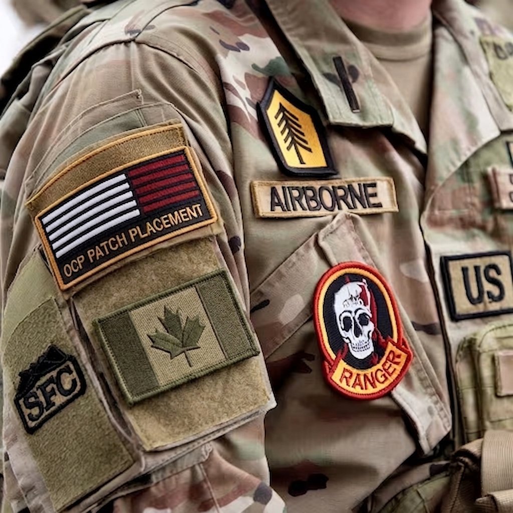 professionally crafted uniform patches