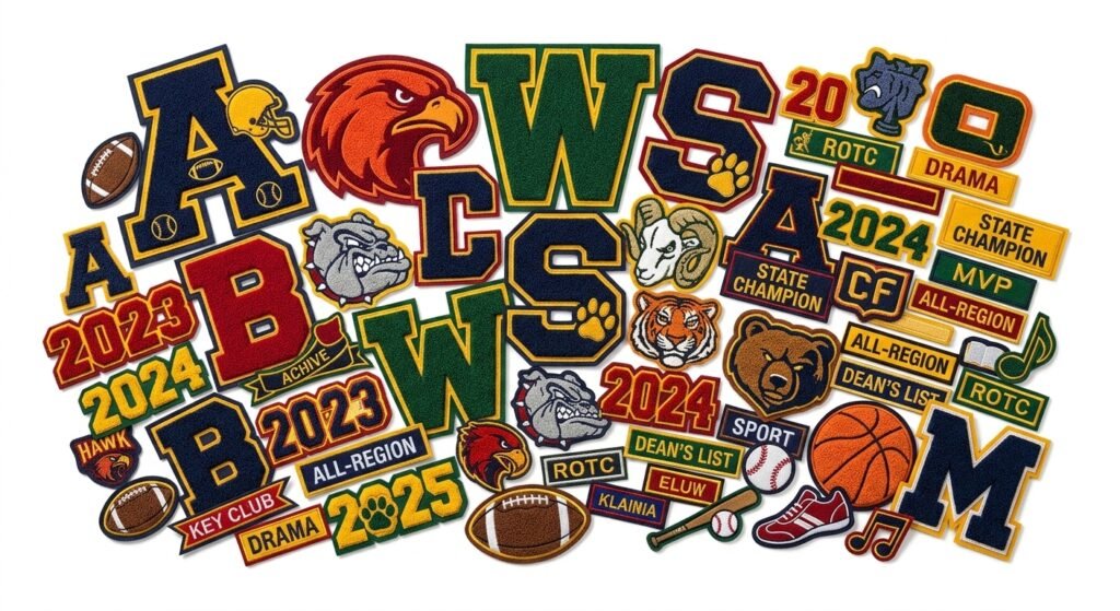 Custom Letterman Patches maker in canada