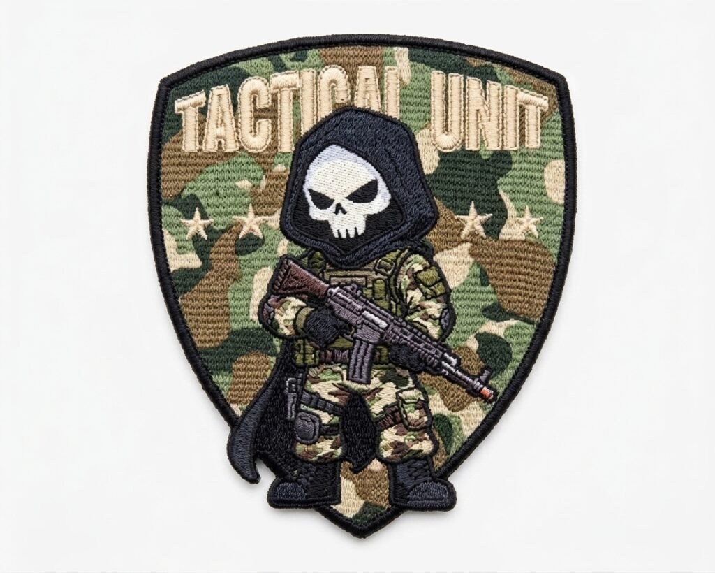 Embroidered airsoft patches