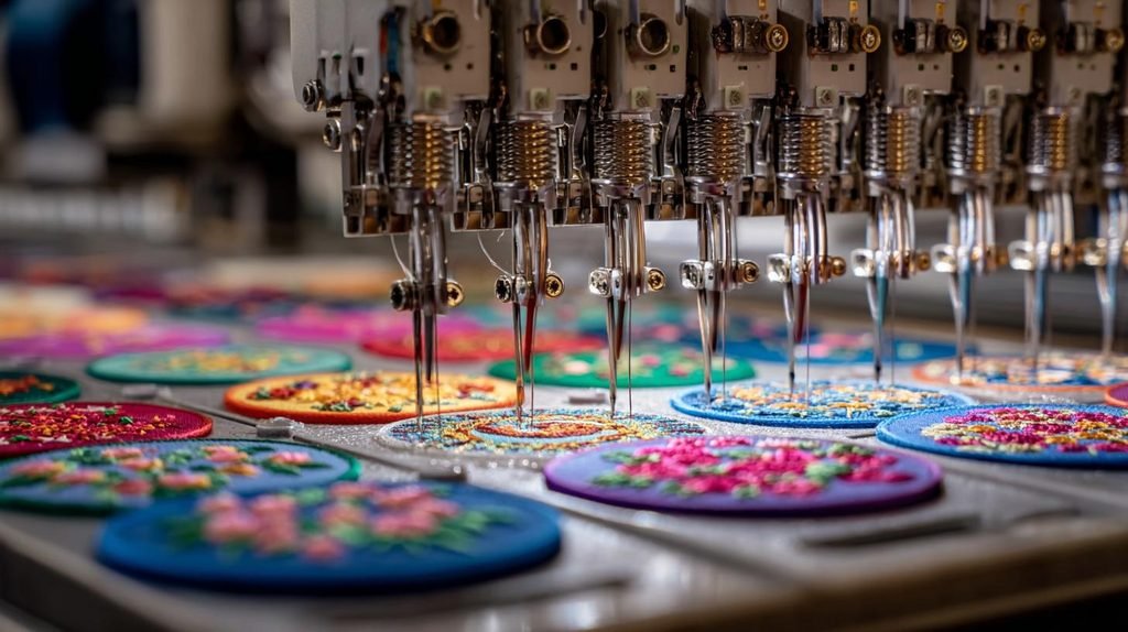 Custom embroidered patches
